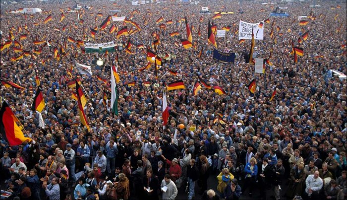 Multitud en Alemania