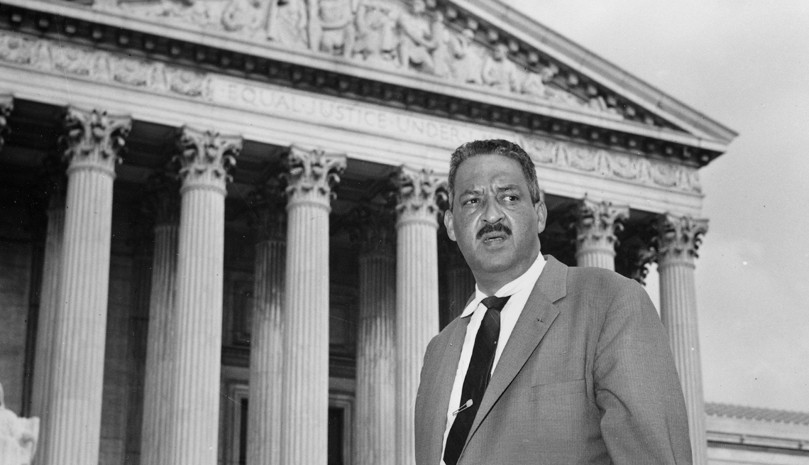 African Americans First After 50 Thurgood Marshall