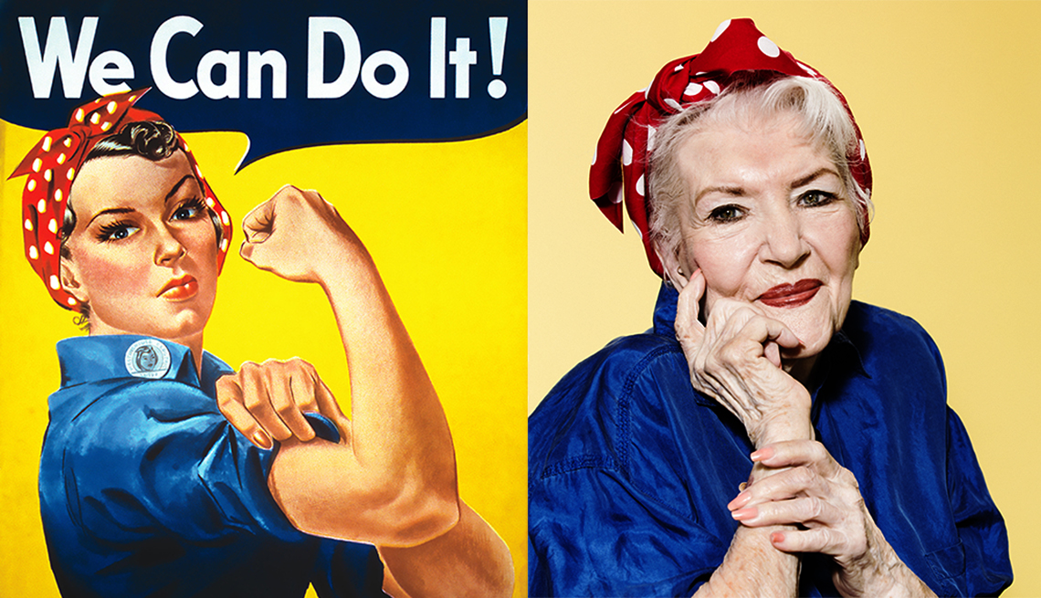 Naomi Parker-Fraley was the original inspiration for Rosie the Riveter poster