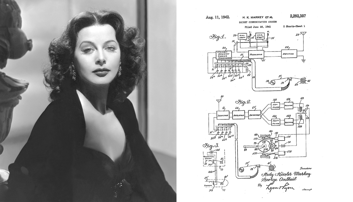 item 7 of Gallery image - Inventos de mujeres - Hedy Lamarr