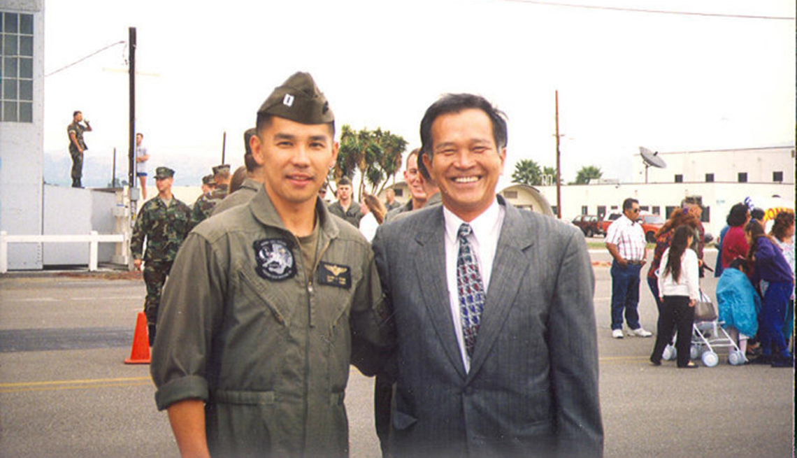 Quang Pham and his father, Vietnam: The War That Changed Everything