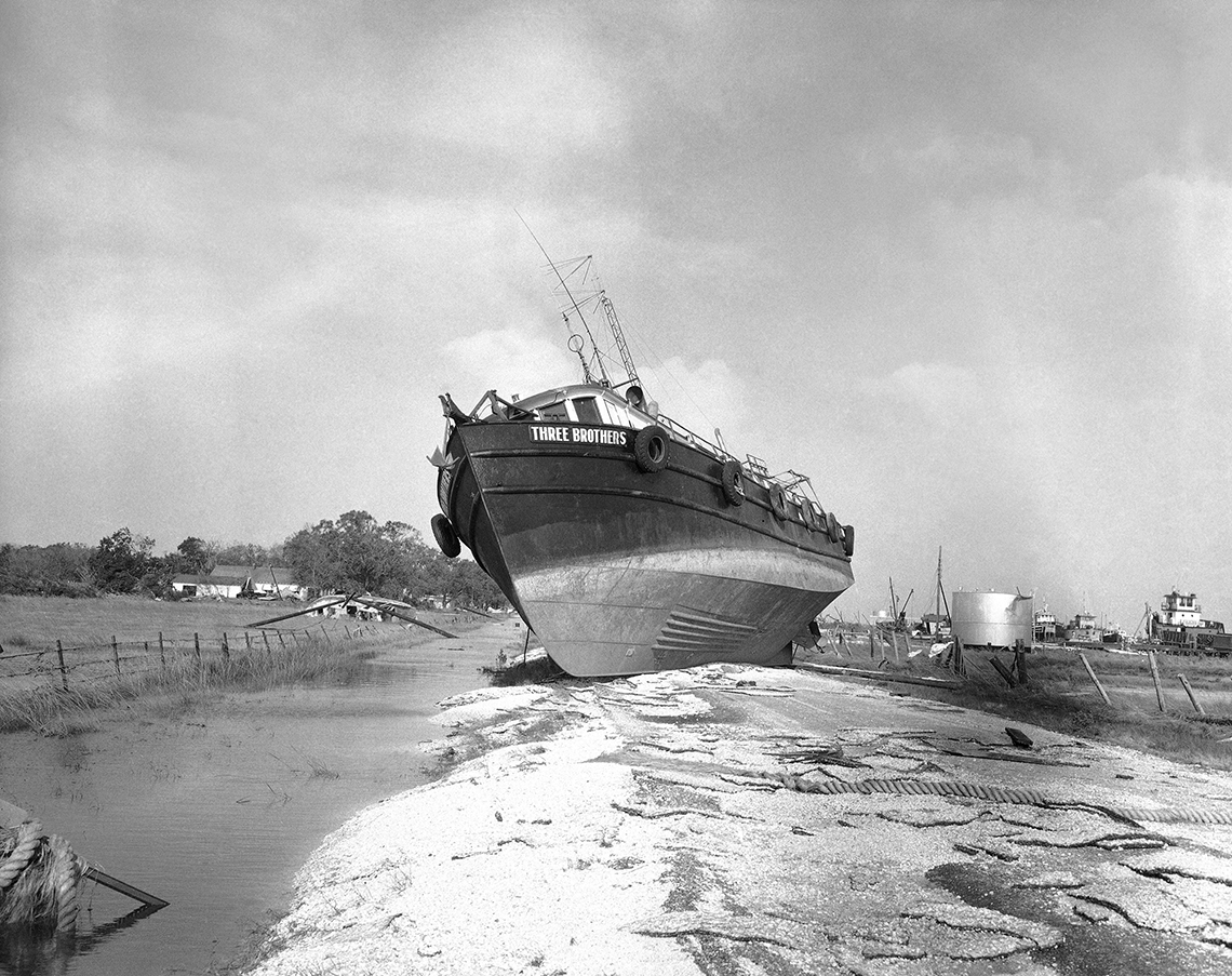 Hurricane Audrey, Boat Washed Ashore