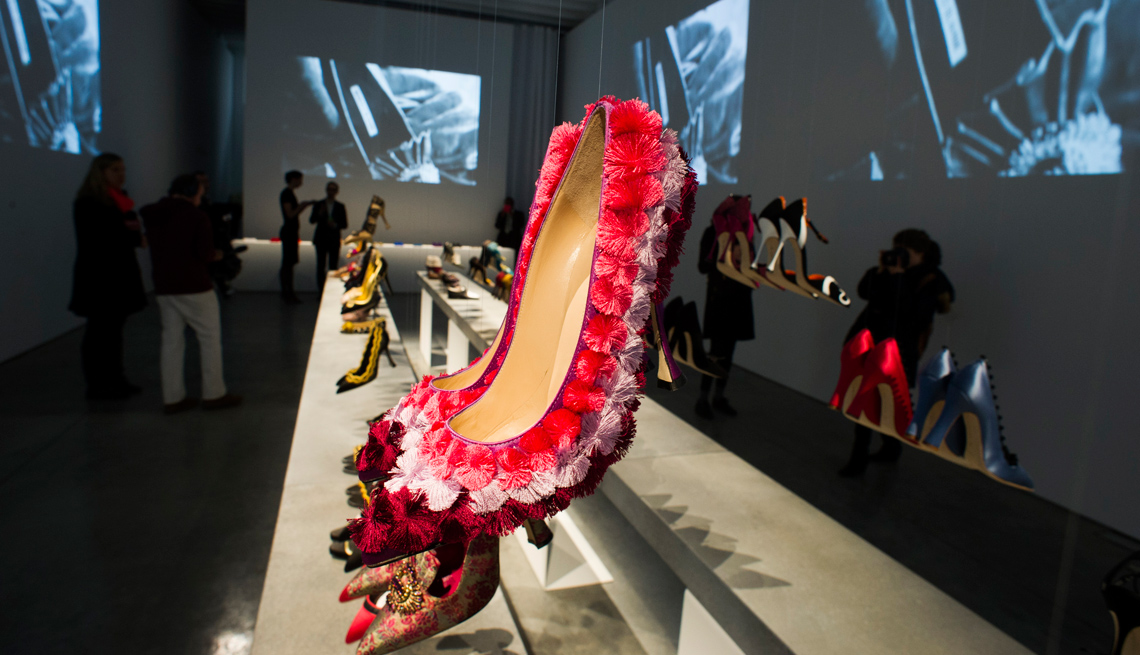 item 4 of Gallery image - Zapatos de mujer de color rojo