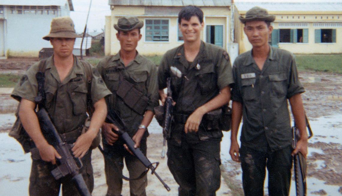 John Rivers during the Vietnam War