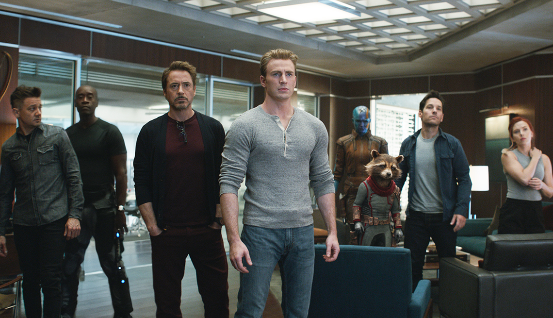 item 13 of Gallery image - seven characters from a movie still of the film avengers endgame