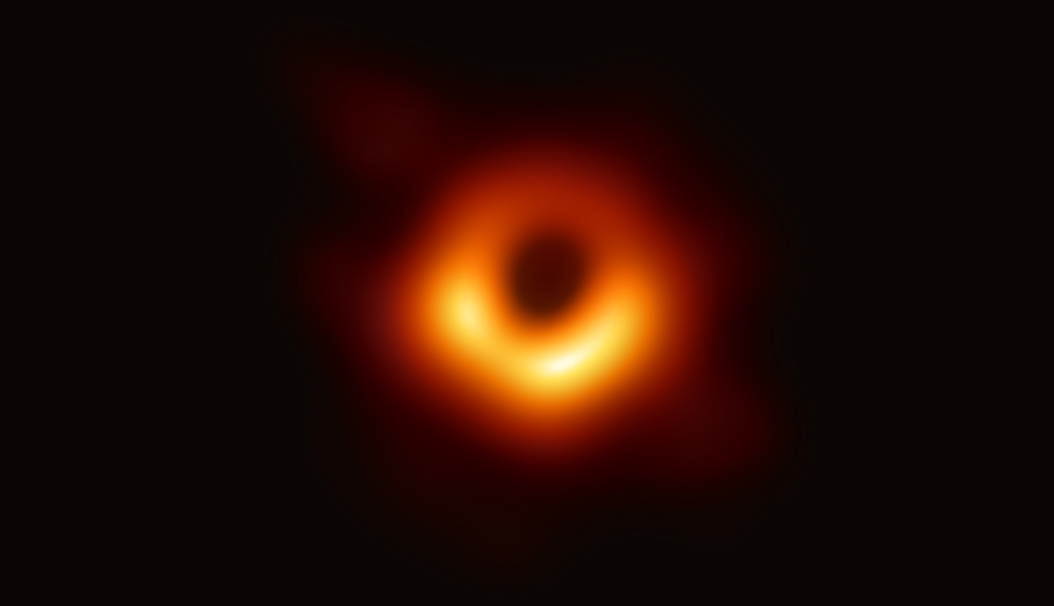 item 12 of Gallery image - a 2019 photograph of a black hole