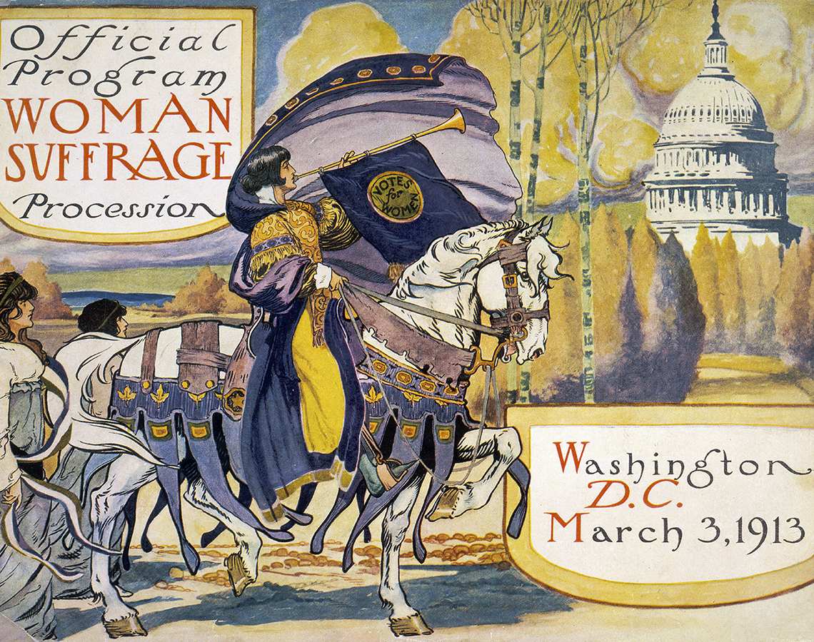 item 8 of Gallery image - Official Program for the Woman Suffrage Procession