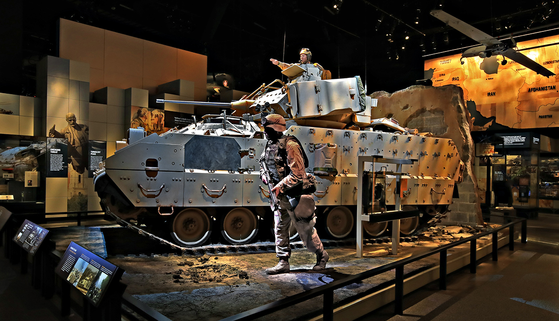 item 10 of Gallery image - an em three a two bradley fighting vehicle at the national museum of the united states army