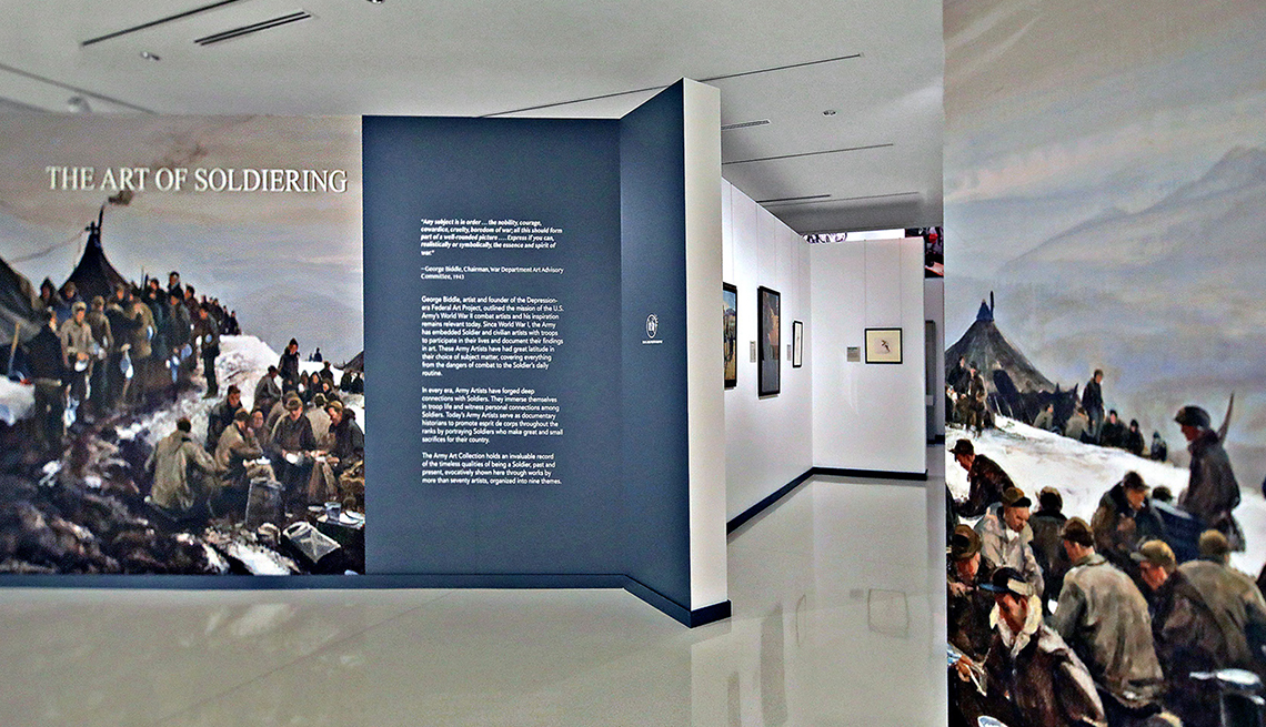 item 5 of Gallery image - the art of soldiering exhibit at the national museum of the united states army