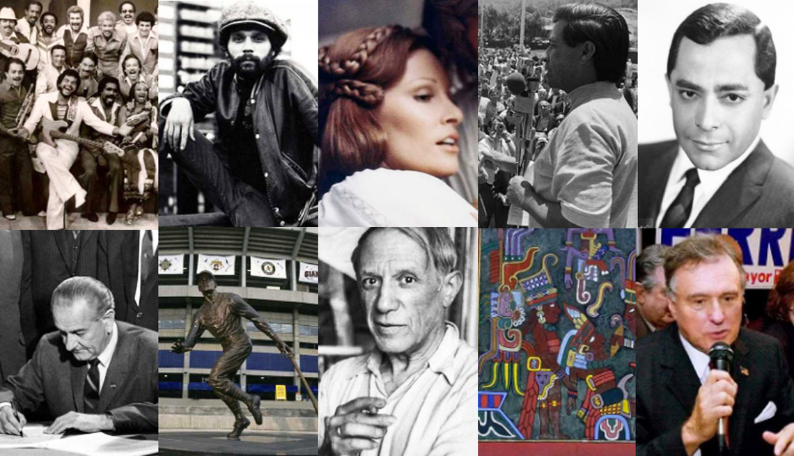 Hispanos que marcaron la realidad latina en Estados Unidos en 1973