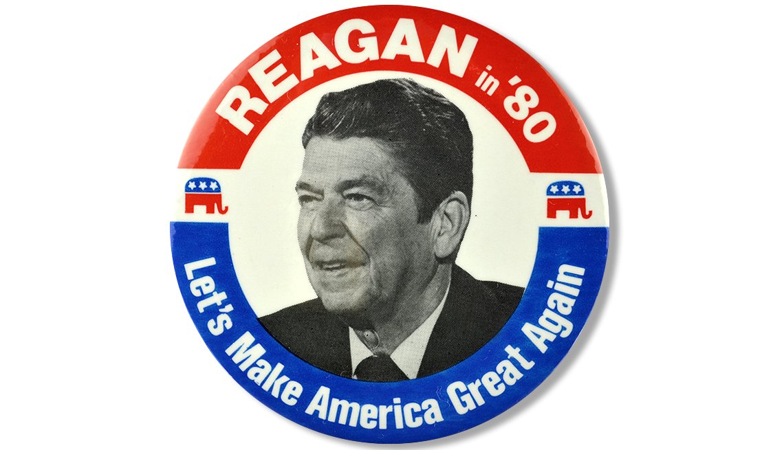 Ronald reagan slogan make america great