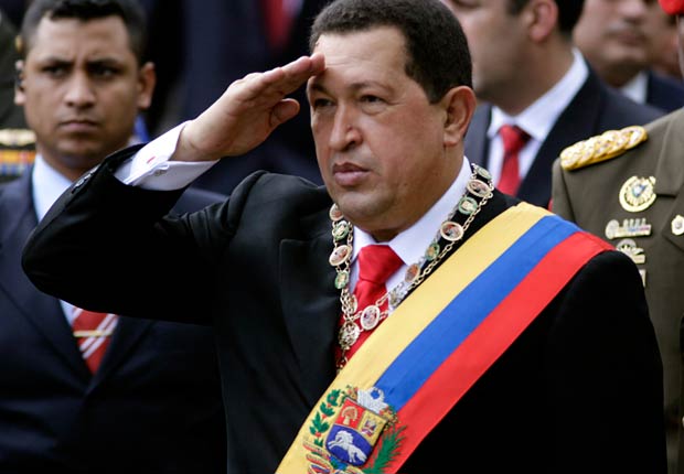 Presidente de Venezuela Hugo Chávez - Políticos famosos frente a enfermedades durante su servicio