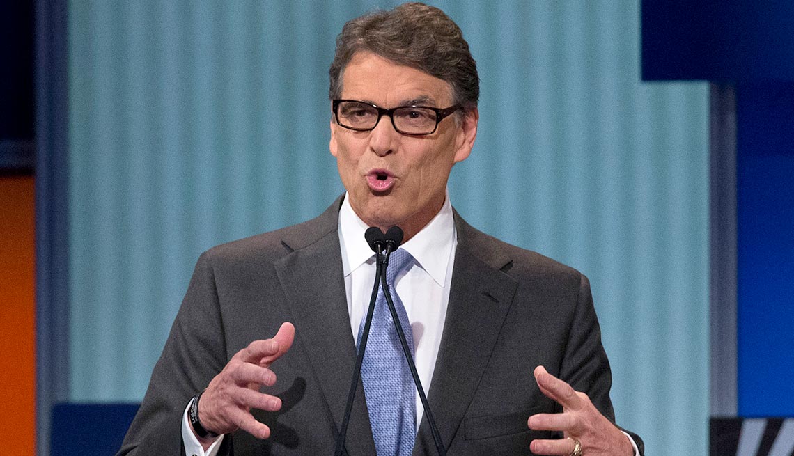 10 Weird things that happened during presidential campaigns - Republican hopeful Rick Perry forgot 