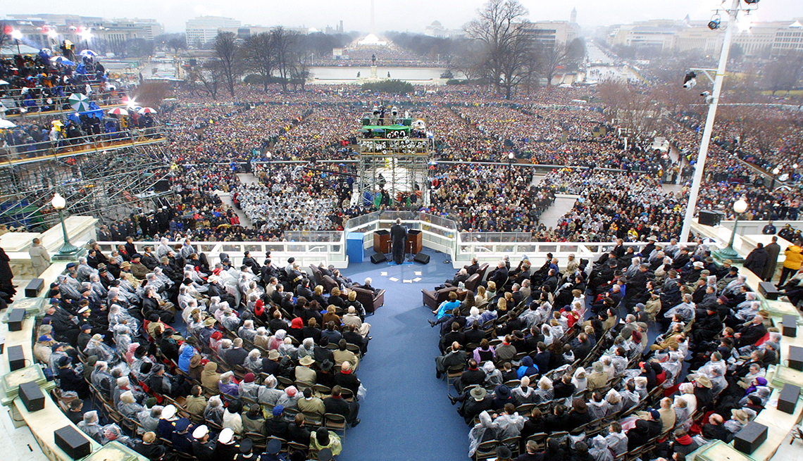 Inauguration Speeches and the 50+