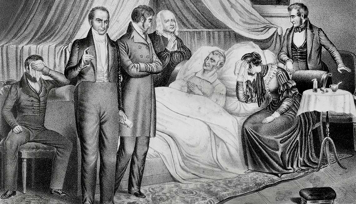 memorable inauguration moments - William Henry Harrison died of pneumonia a month after oath