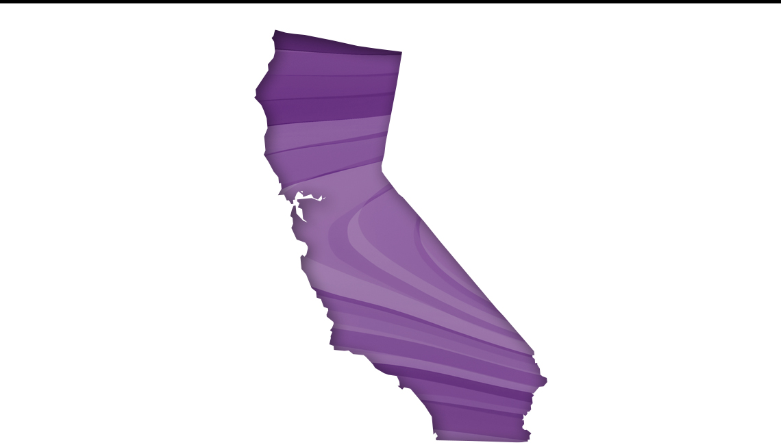 california map