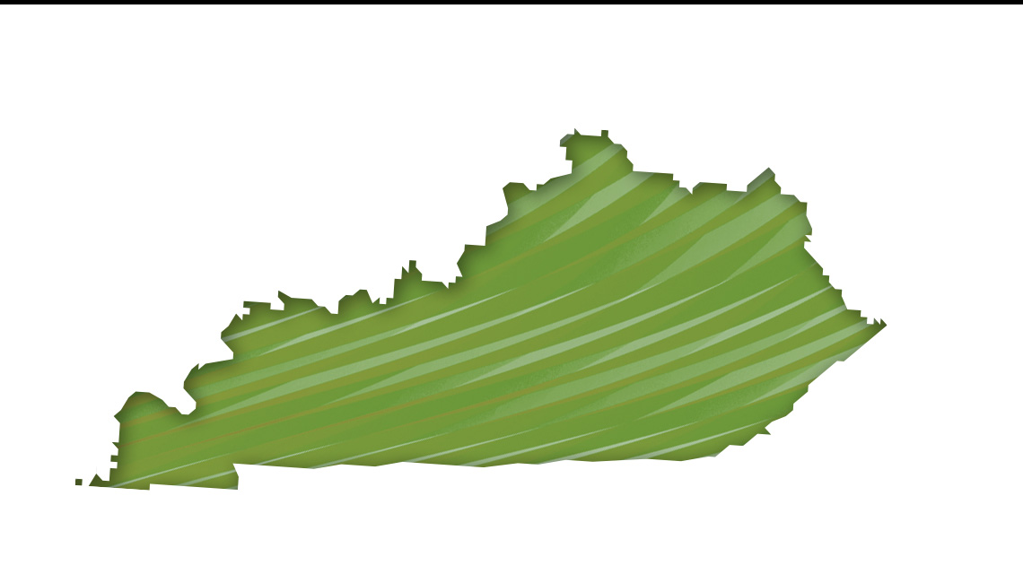Mapa de Kentucky