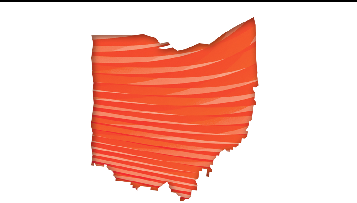 Mapa de Ohio