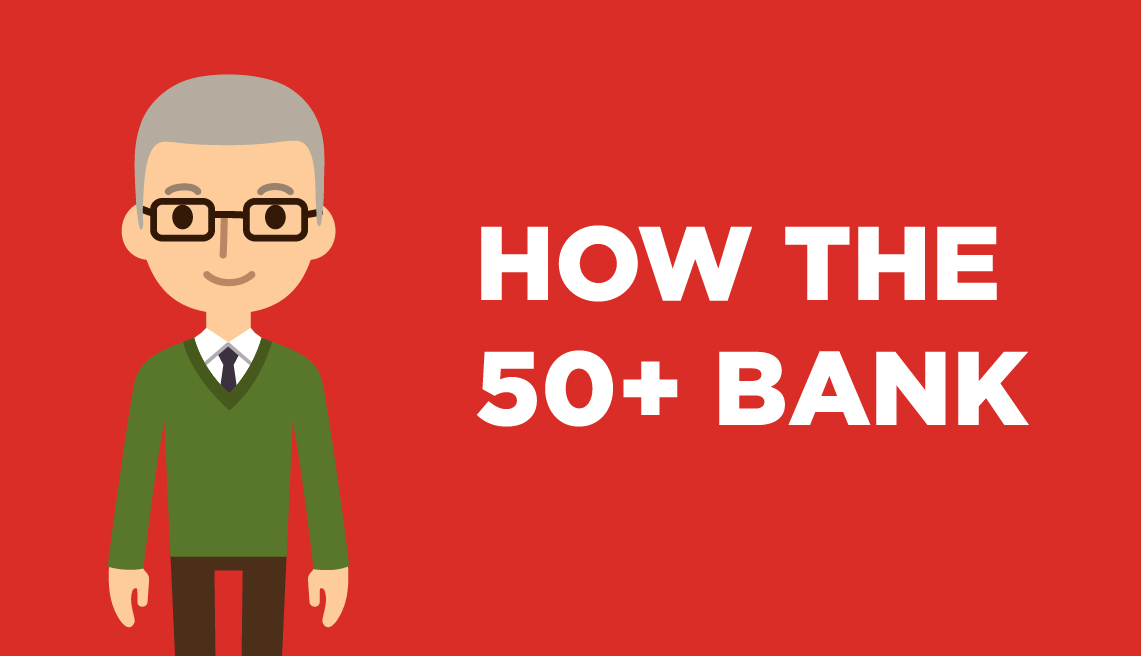 How the 50 plus bank