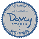 The Davey Awards acknowledge big ideas within small budgets. Sanctioned and judged by the Academy of Interactive and Visual Arts, the prestigious Davey recognizes creativity and innovation in video production.