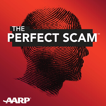 The Perfect Scam podcast logo