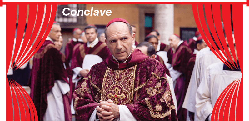 Movie still from Conclave