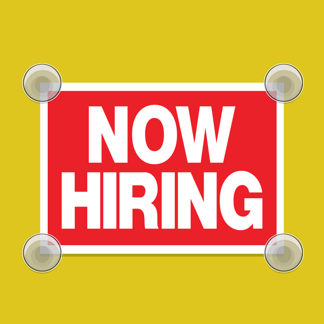 Icon of NOW HIRING sign