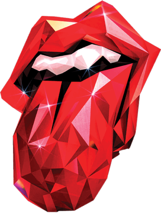 Illustration of an open mouth with tongue sticking out