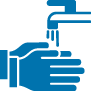 Icon of hands washing