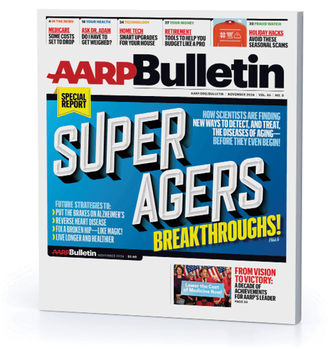 Cover of the November 2024 AARP Bulletin