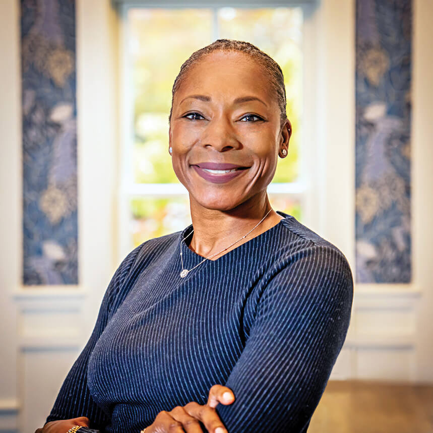 Photo portrait of new AARP CEO Dr. Myechia Minter-Jordan