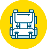 Icon of a backpack