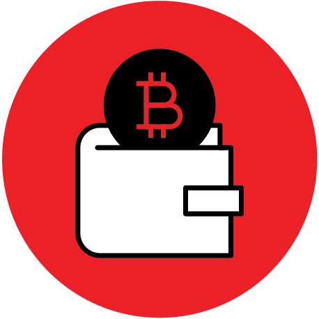 Icon of cryptocurrency wallet