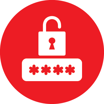 Icon of a padlock&nbsp;