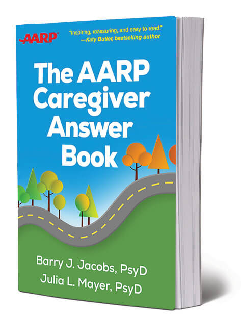 Book cover of The AARP Caregiver Answer Book