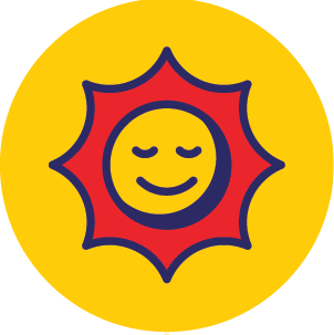 Icon of the sun