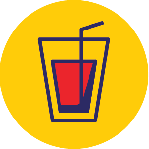 Icon of juice glass