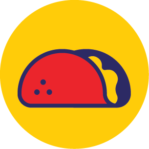 Icon of a taco