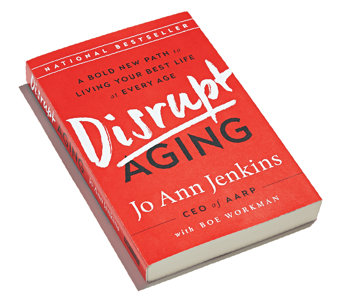 Book cover of Disrupt Aging