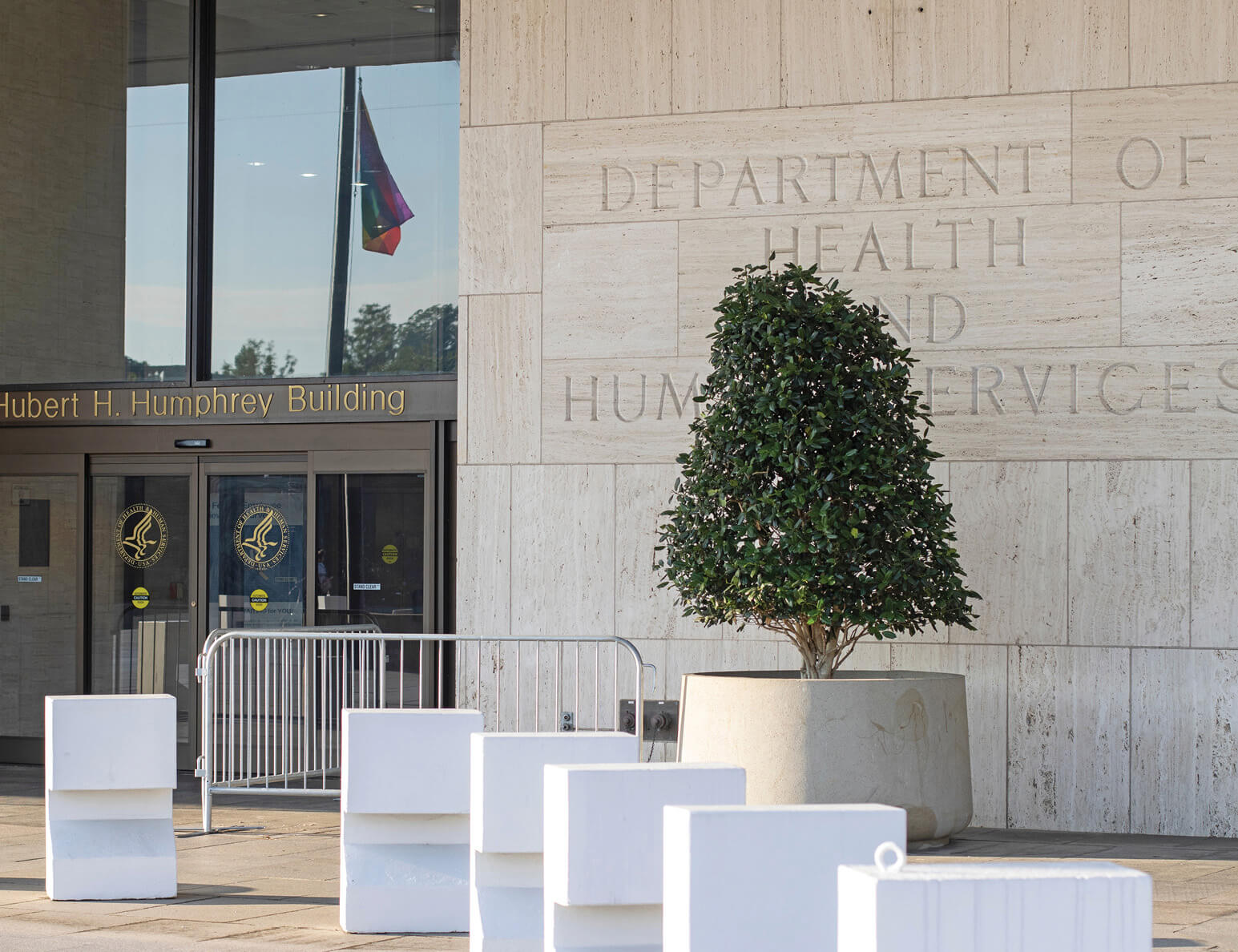 Photo of the U.S. Department of Health and Human Services headquarters in Washington, D.C.