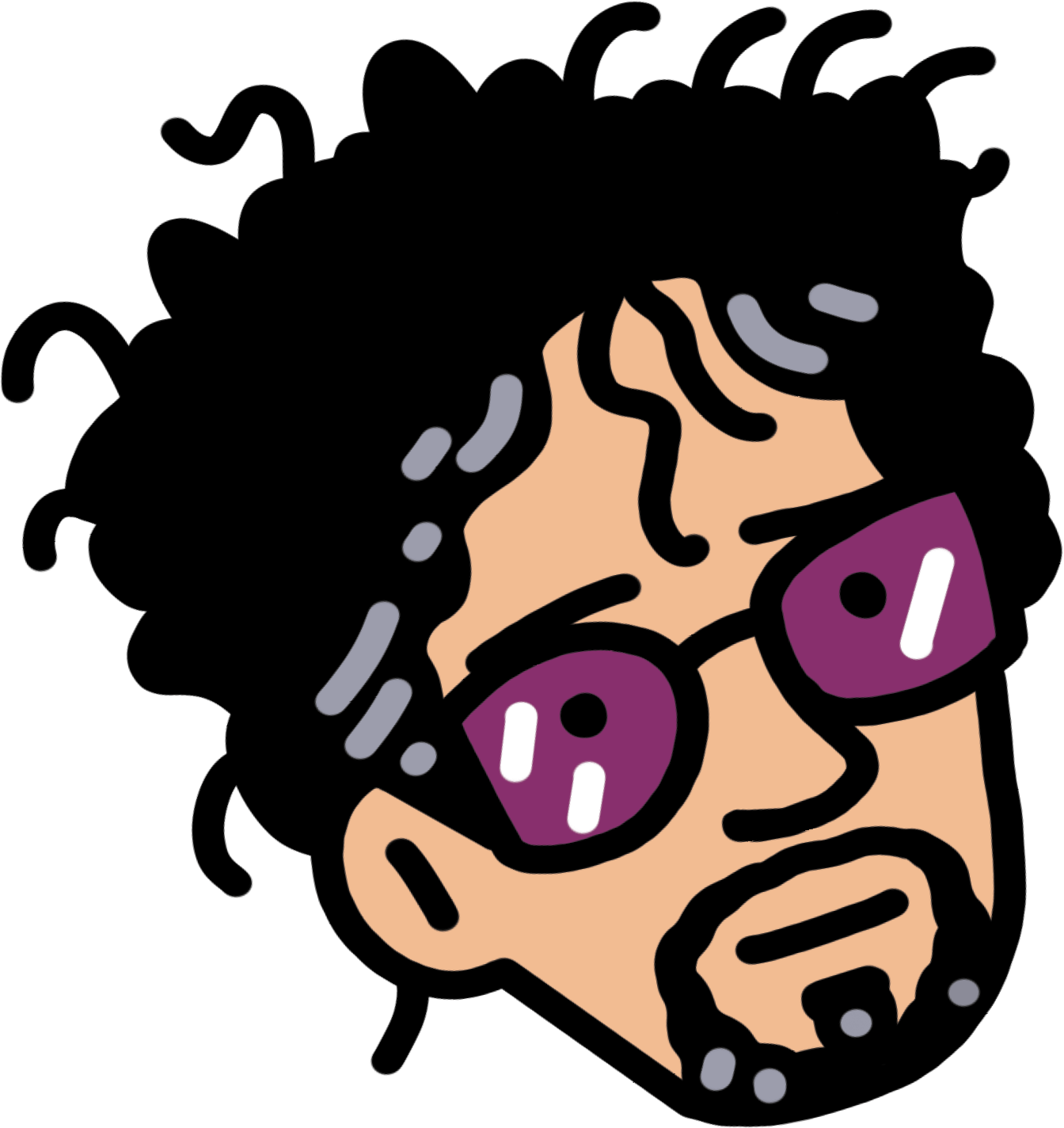 Illustration of Tim Burton.