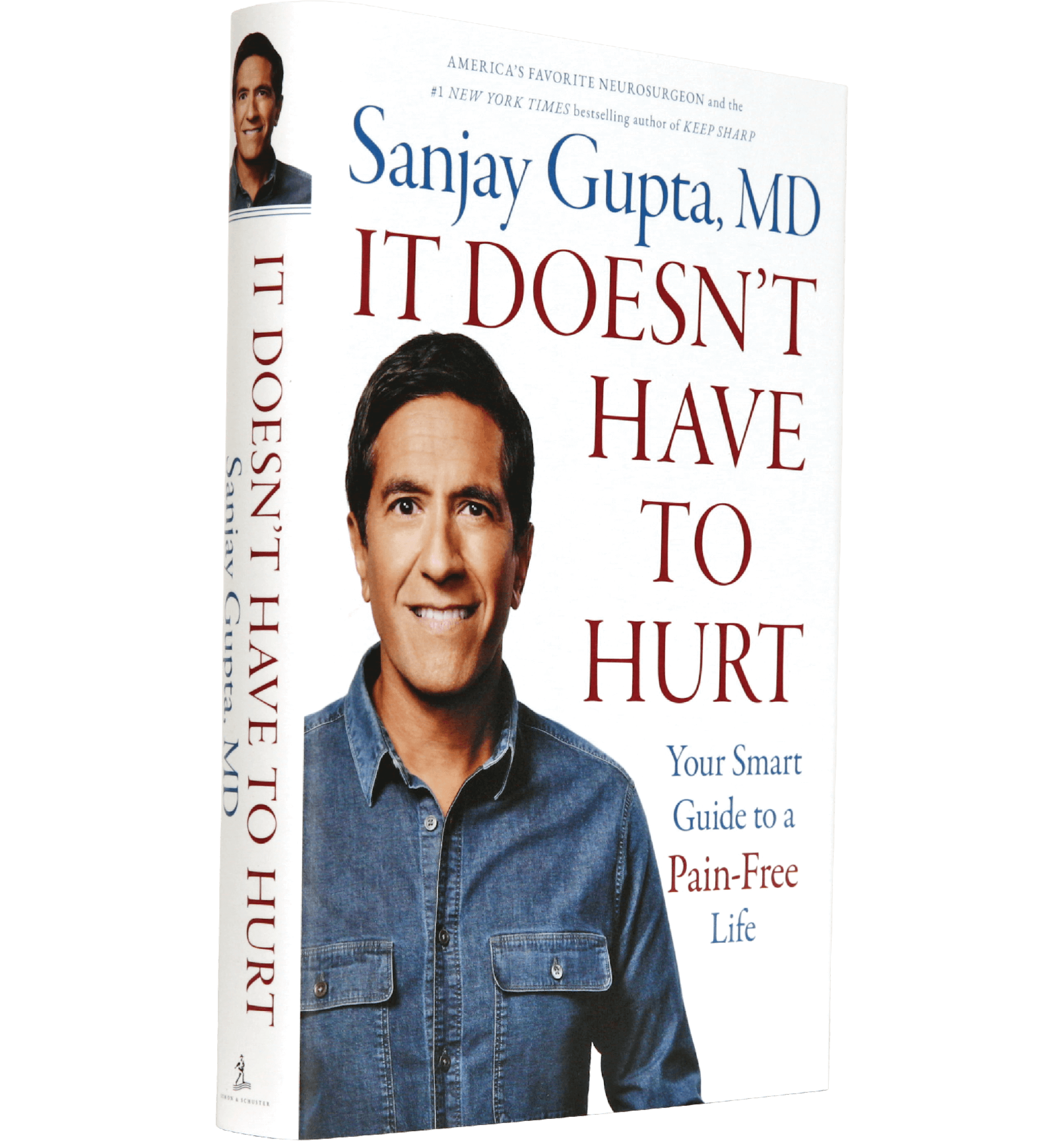 Image of Sanjay Gupta's book It Doesn't Have To Hurt.