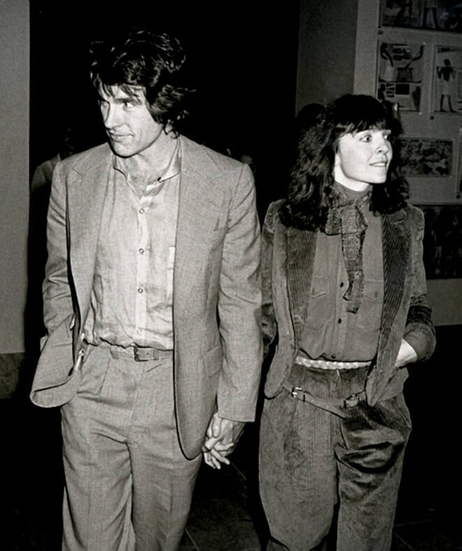 Photo of Warren Beatty and Diane Keaton, circa 1978