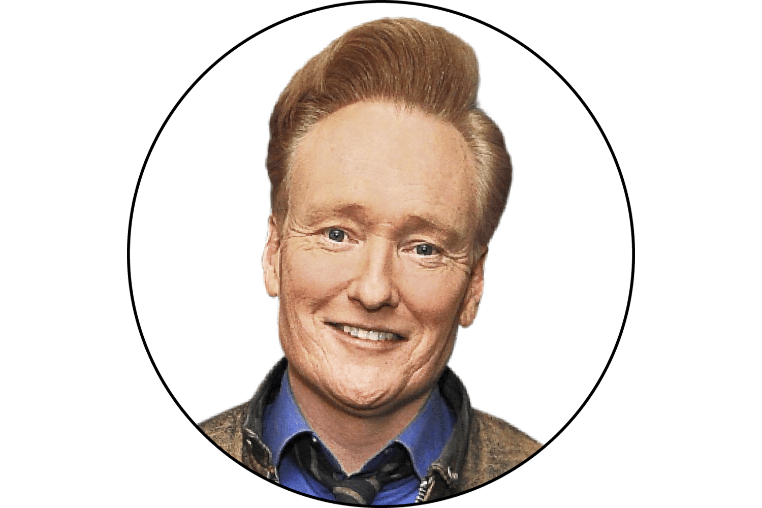 Headshot of Conan O'Brien.