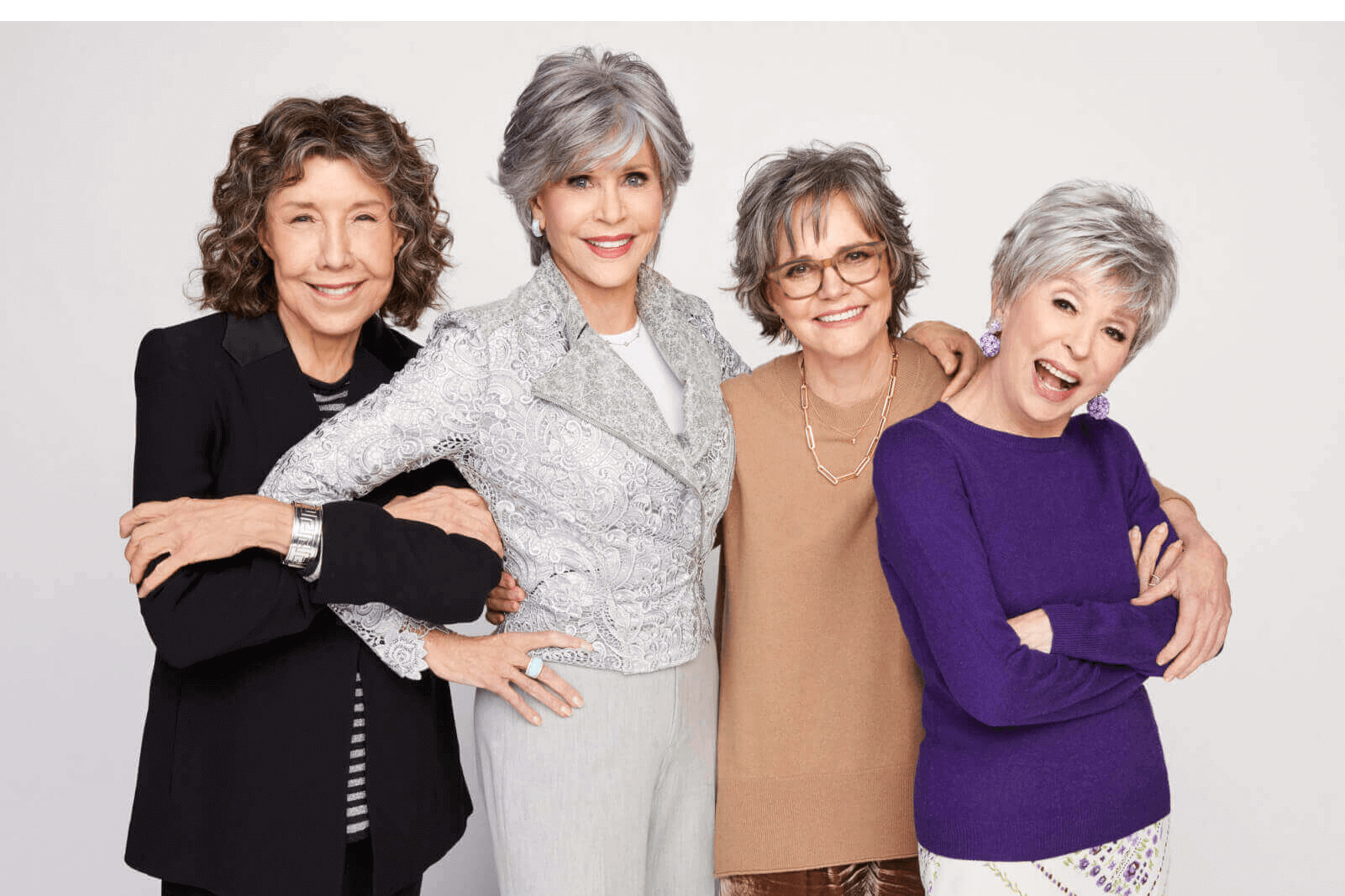 Photo of Lily Tomlin, Jane Fonda, Sally Field and Rita Moreno