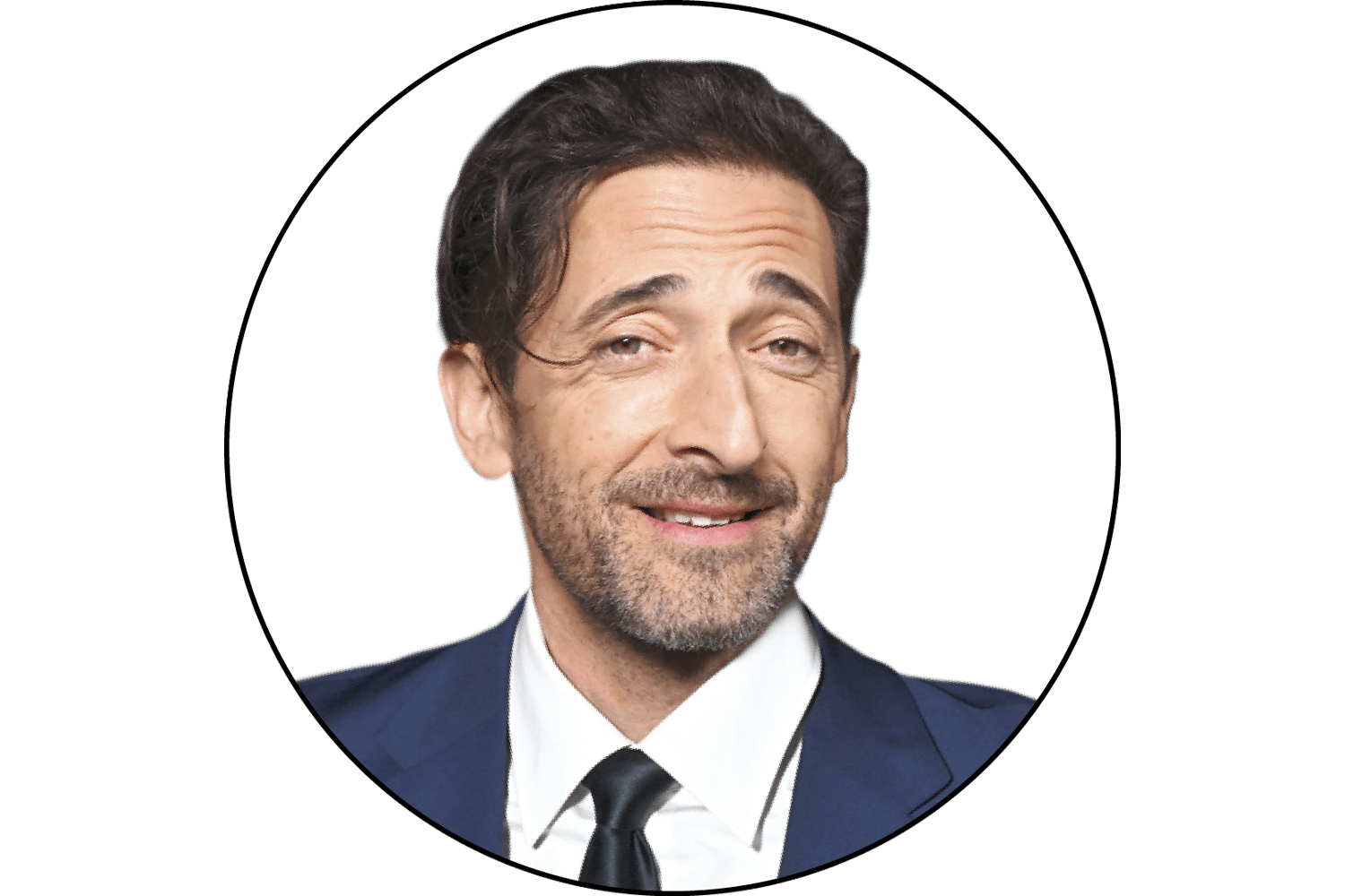 Headshot of Adrien Brody.