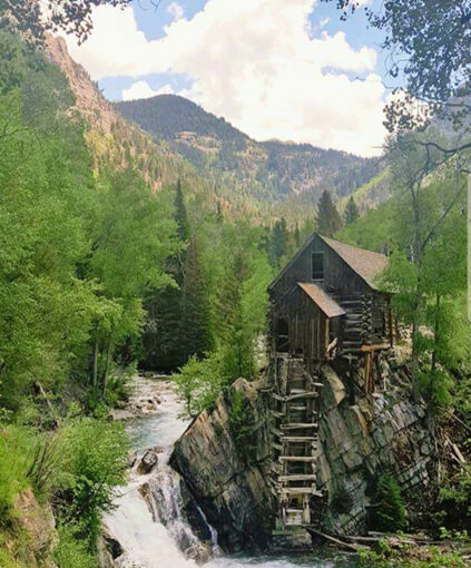 Photo of Crystal Mill in Gunnison County, Colorado