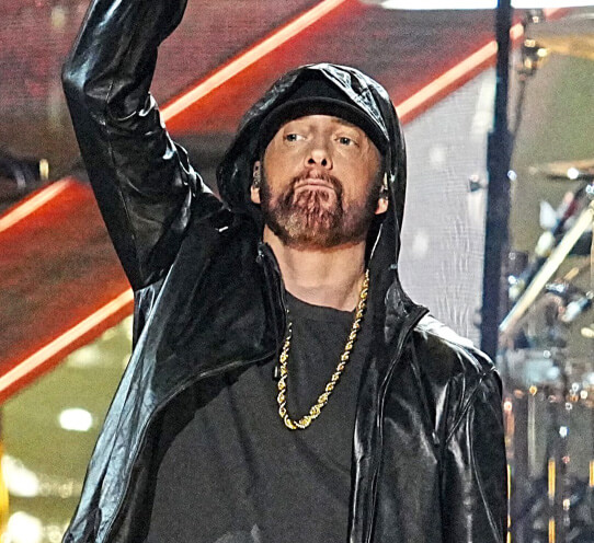 Photo of Eminem in 2022