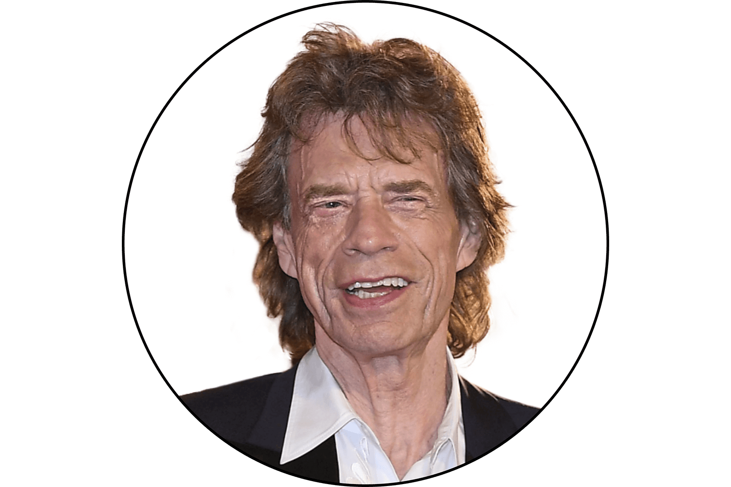 Headshot of Mick Jagger