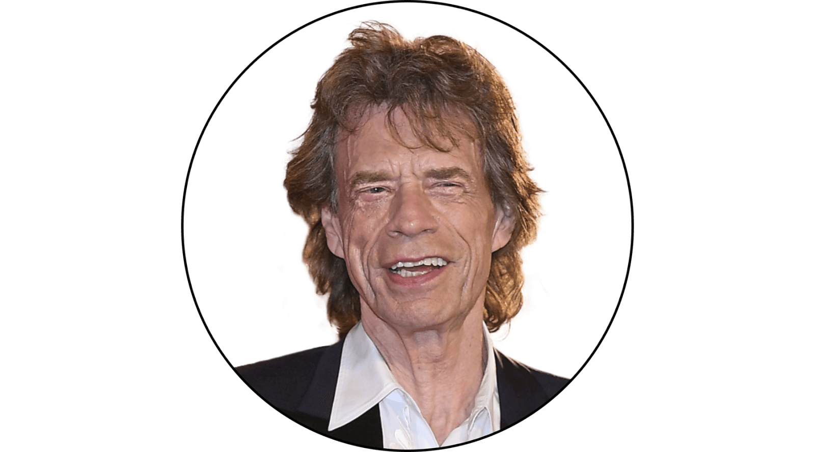 Headshot of Mick Jagger
